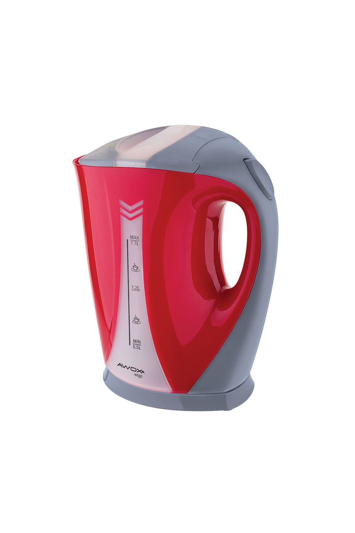 Awox Su Isıtıcı Wego Kettle Kırmızı 1.7 Litre