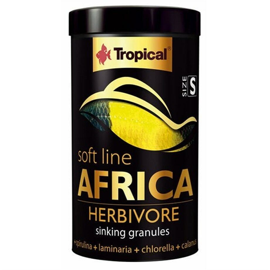 Tropical Soft Line Africa Herbivore Size M Balık Yemi 100 ml