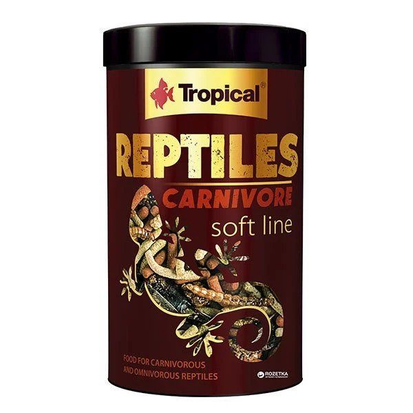 Tropical Reptiles Carnivore Soft Sürüngen Yemi 250 ml