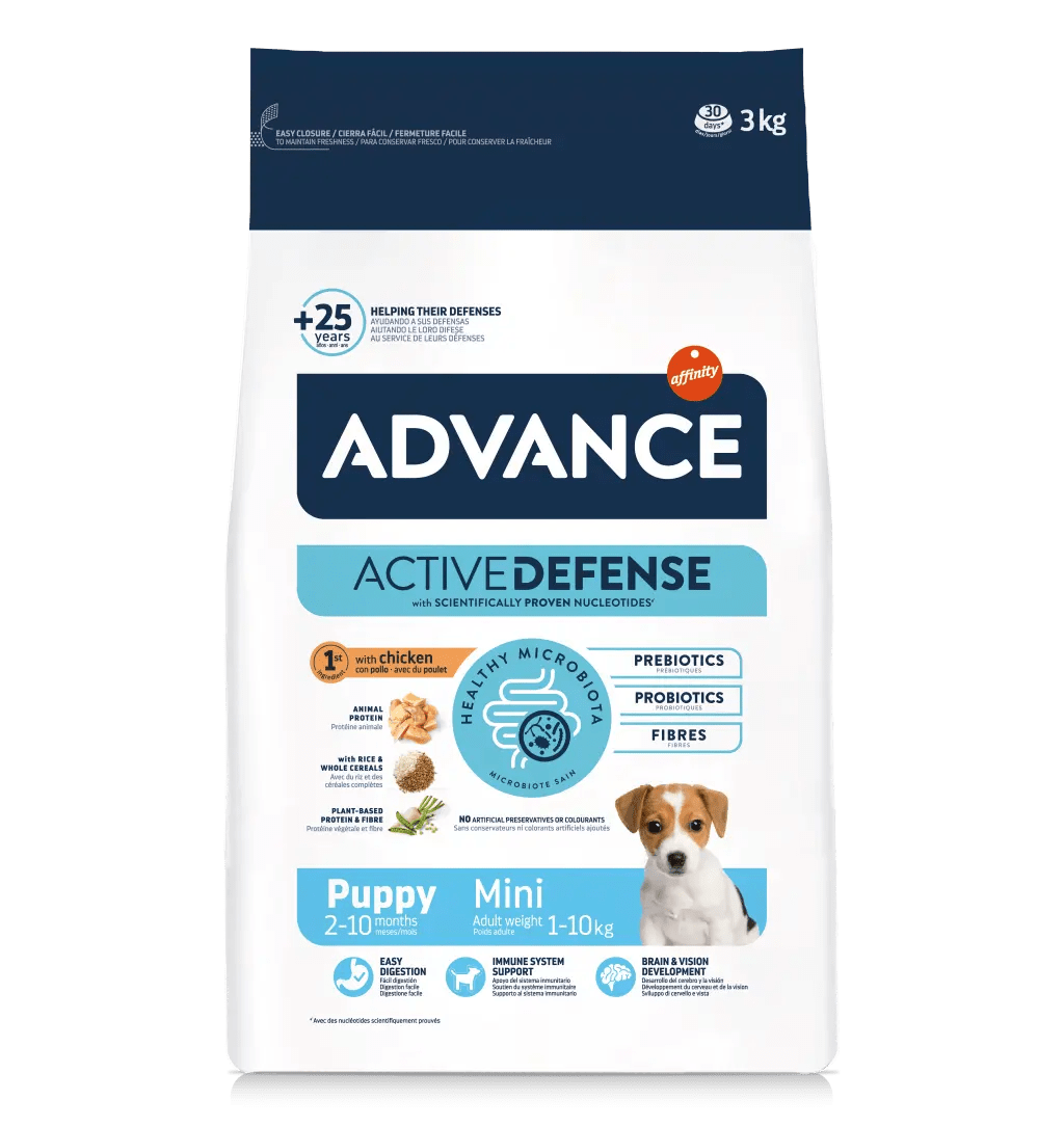 Advance Active Defence Küçük Irk Yavru Köpek Maması 7 Kg