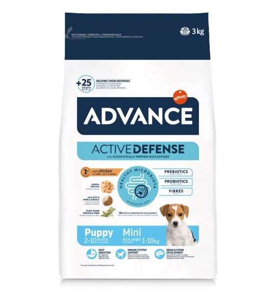 Advance Active Defence Küçük Irk Yavru Köpek Maması 7 Kg