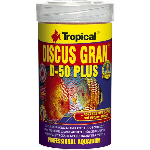 Tropical Discus Gran D 50 Plus Balık Yemi 250 ml