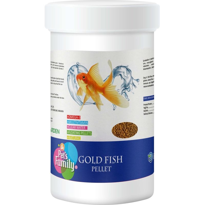 Pet’s Family Gold Fish Pellet 100ml/40 Gr