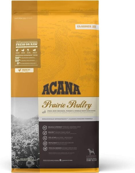 Acana Classics Prairie Poultry Köpek Maması  11,4 kg
