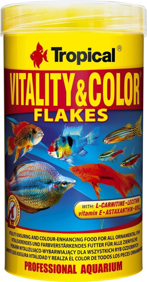Tropical Vitality Colour Flake Balık Yemi 1000 ml