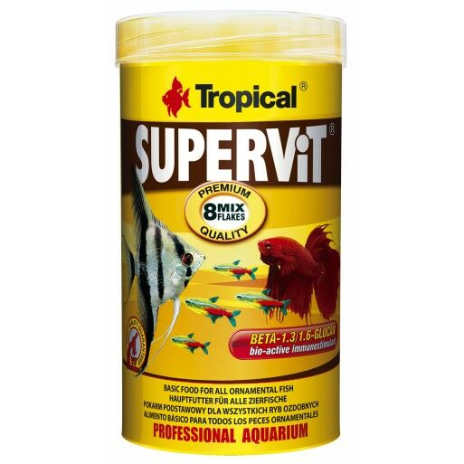 Tropical Supervit Flakes Pul Balık Yemi 250 ml
