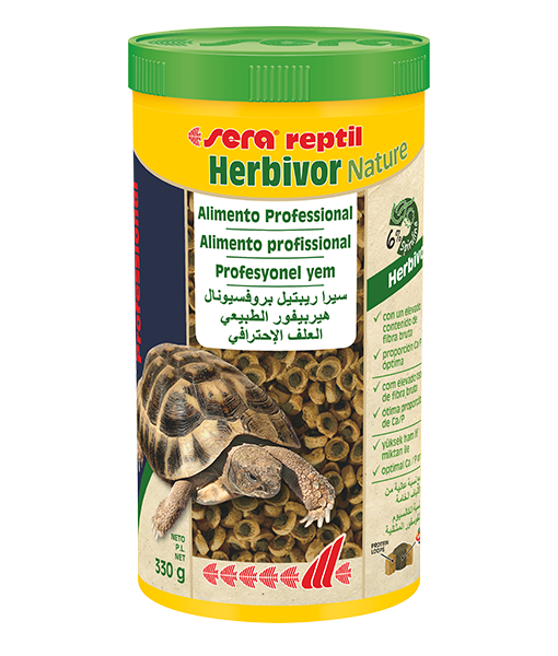 Sera Herbivor Nature Profesyonel Otçul Sürüngen Yemi 1000 ml