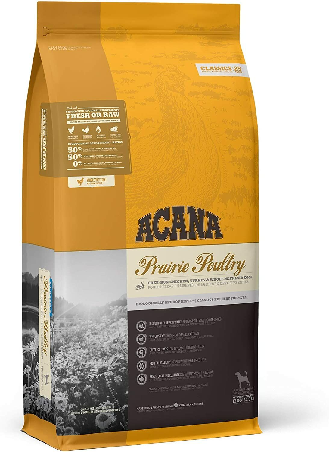 Acana Classics Prairie Poultry Köpek Maması 17 kg