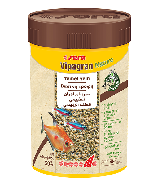 Sera Vipagran Nature Balık Yemi 100 ml