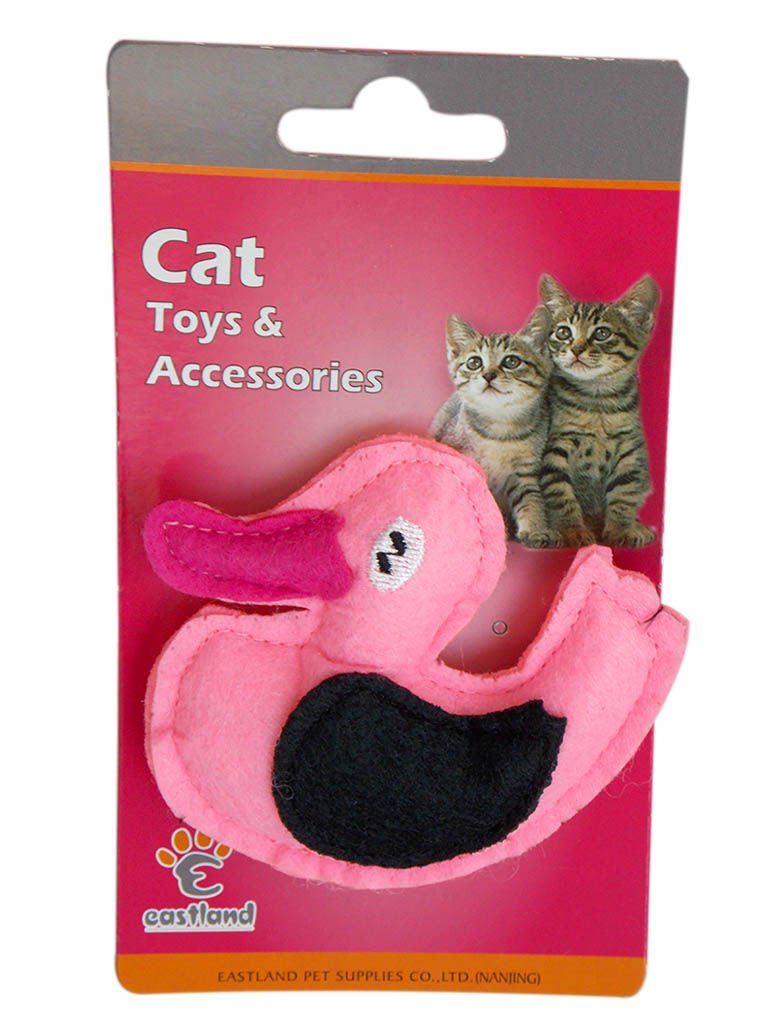 Eastland Kedi Otlu Peluş Ördek 8.5 Cm