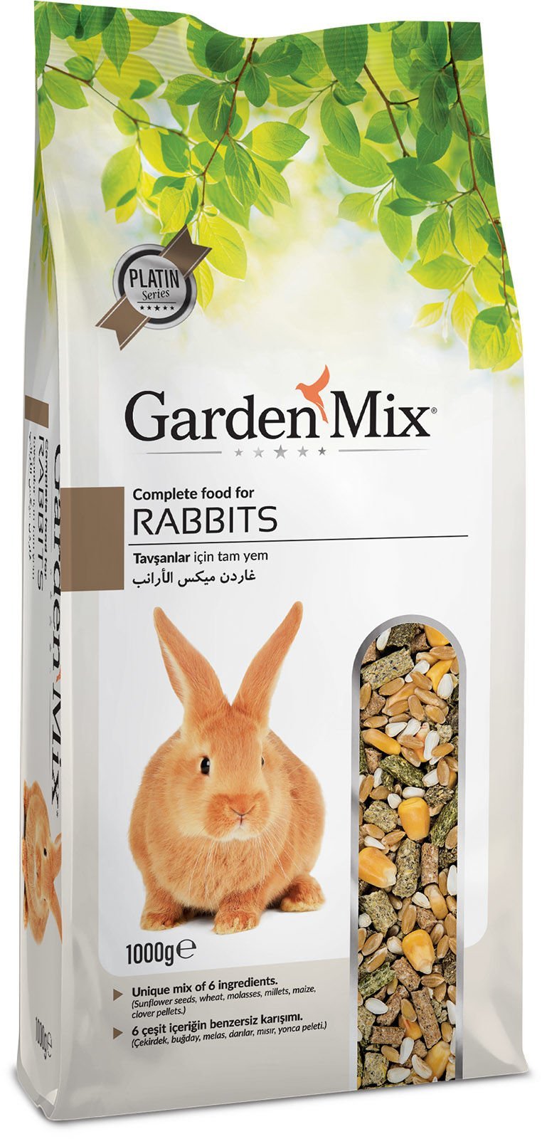 Garden Mix Platin Tavşan Yemi 1 Kg