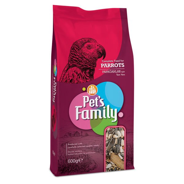 Pet’s Family Papağan Yemi 600 Gr