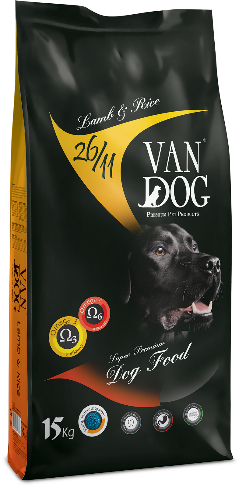 VanDog Kuzu - Pirinç Köpek Maması 15 Kg