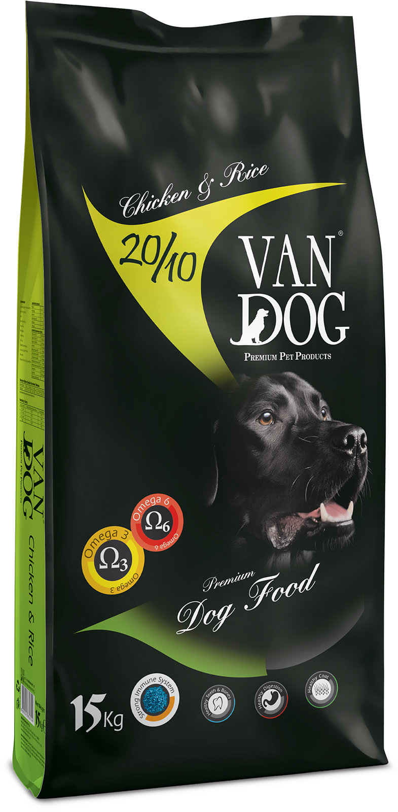 VanDog Tavuk - Pirinç Köpek Maması 15 Kg