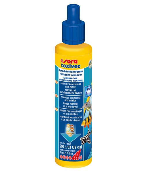 Sera Toxivec Akvaryum Su Düzenleyici 50 ml
