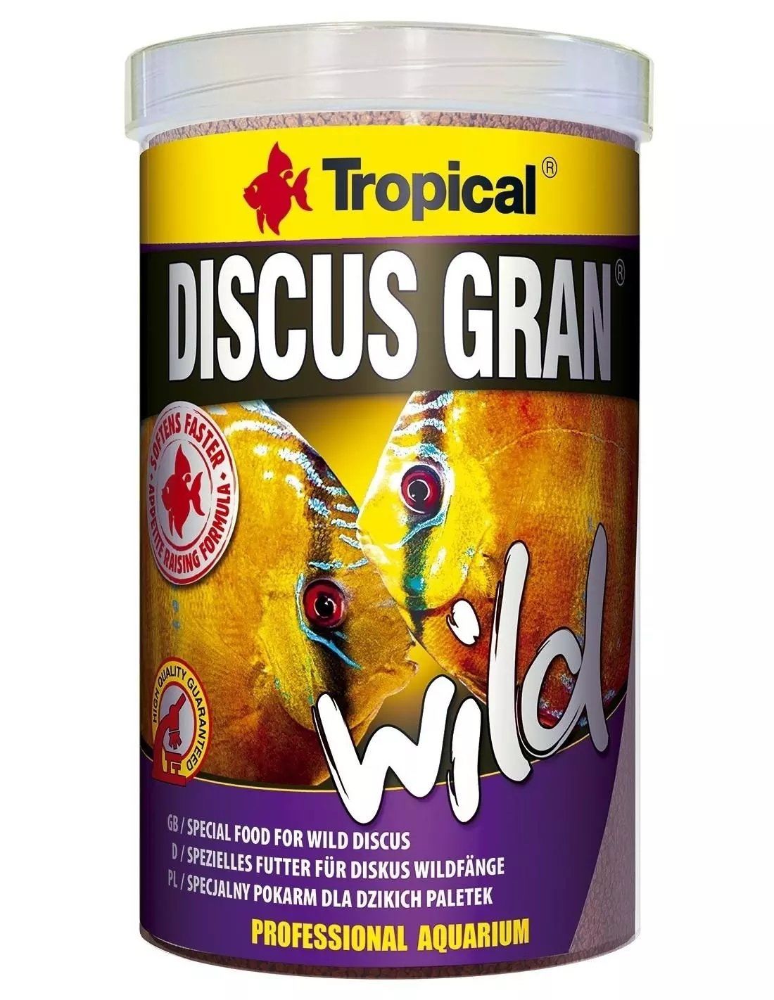 Tropical Discus Gran Wild Balık Yemi 1000 ml