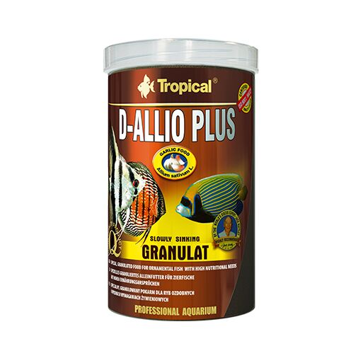Tropical D-Allio Plus Granulat Balık Yemi 1000 ml