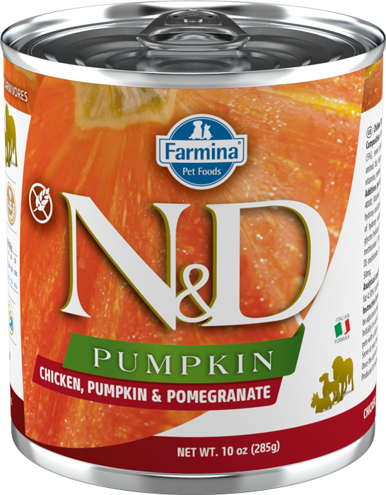 N&D Pumpkin Tavuklu Bal Kabaklı ve Narlı Yetişkin Köpek Konservesi 285 gr