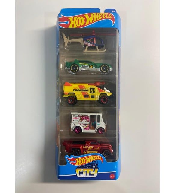 Hot Wheels 5'li Araba Seti City Serisi