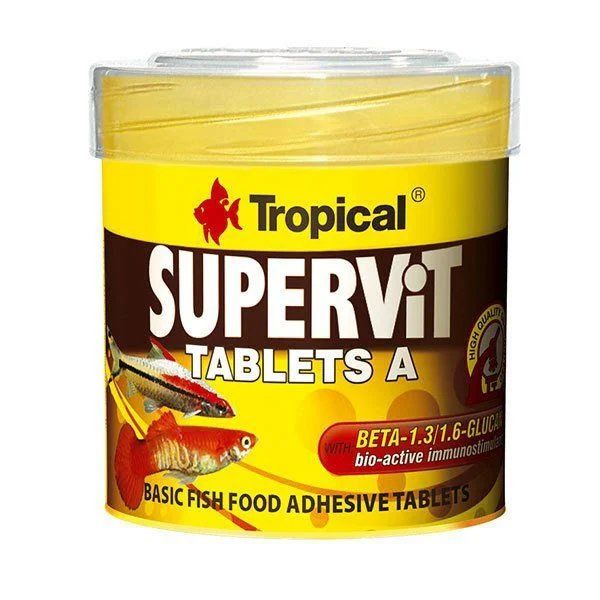 Tropical Supervit Tablets A Tablet Balık Yemi 50 ml