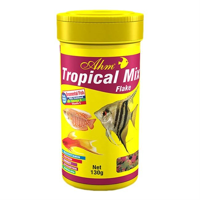 Ahm Tropical Mix Flake Akvaryum Balık Yemi 250 ml