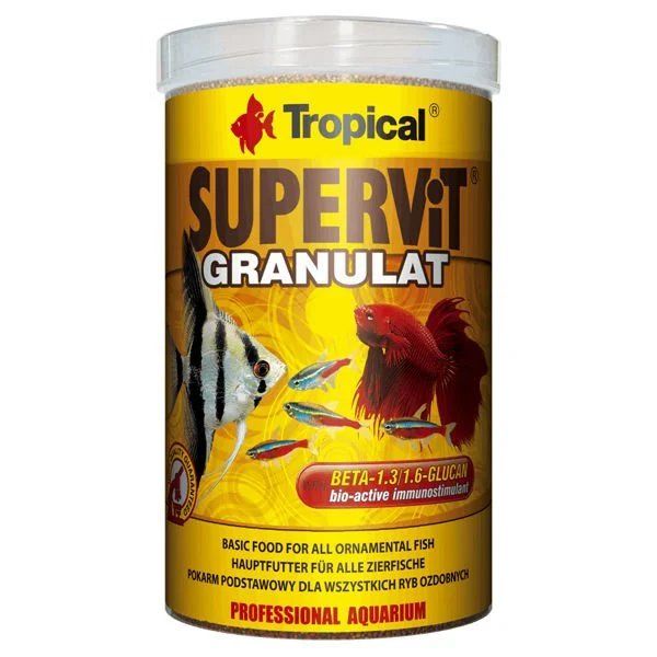 Tropical Supervit Granulat Balık Yemi 1000 ml