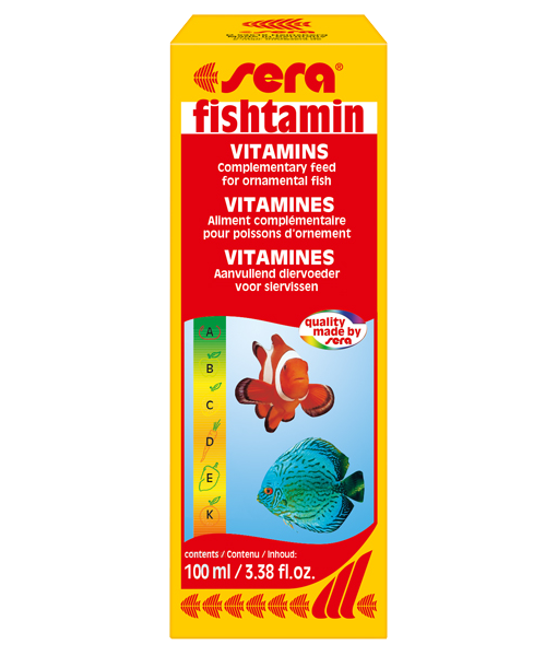Sera Fishtamin Akvaryum Balık Vitamini 100 ml