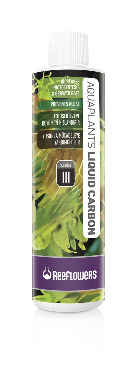 Reeflowers Aquaplants Liquid Carbon III Sıvı Bitki Gübresi 85 ml