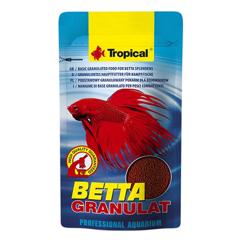 Tropical Betta Granulat Balık Yemi 10 Gr