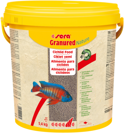 Sera Granured Nature Balık Yemi 10 Lt