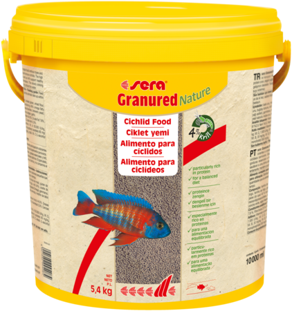 Sera Granured Nature Balık Yemi 10 Lt