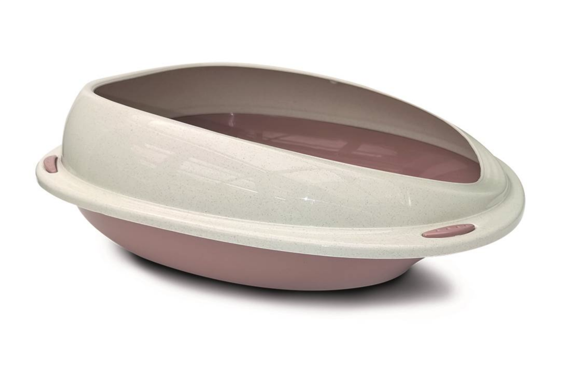 Comfy Cleo Medium Açık Kedi Tuvaleti Pembe