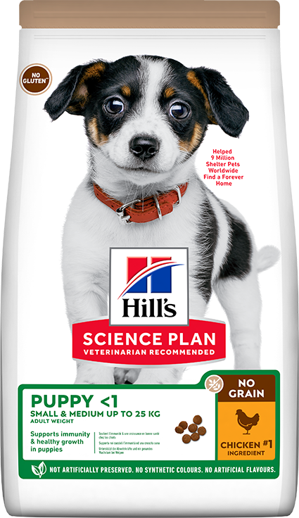 Hill's Puppy Small & Medium Tavuklu Tahılsız Küçük ve Orta Irk Yavru Köpek Maması 12 Kg