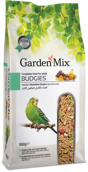 Garden Mix Platin Meyveli Muhabbet Kuş Yemi 1 Kg