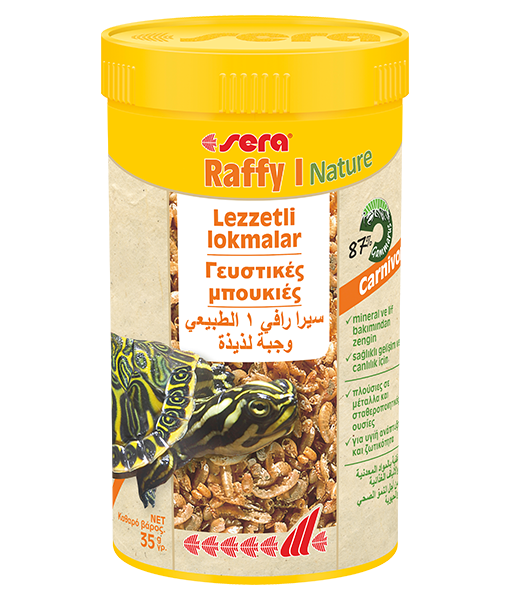 Sera Raffy I (Gammarus) Nature Kaplumbağa Yemi 250 ml