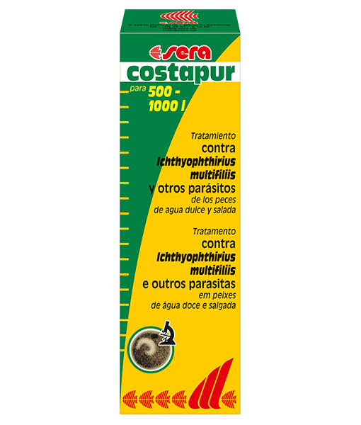 Sera Costapur Parazitlere Karşı Akvaryum Su Düzenleyici 50 ml