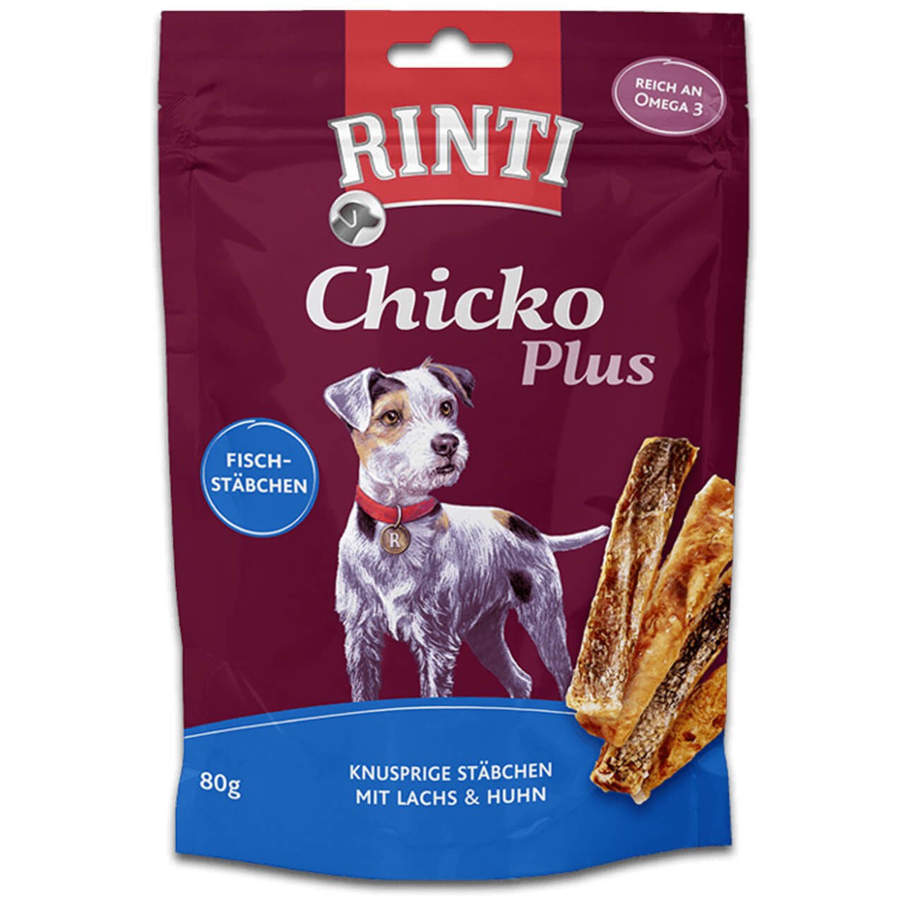 Rinti Stick Balık ve Tavuklu Köpek Ödül Maması 80 Gr