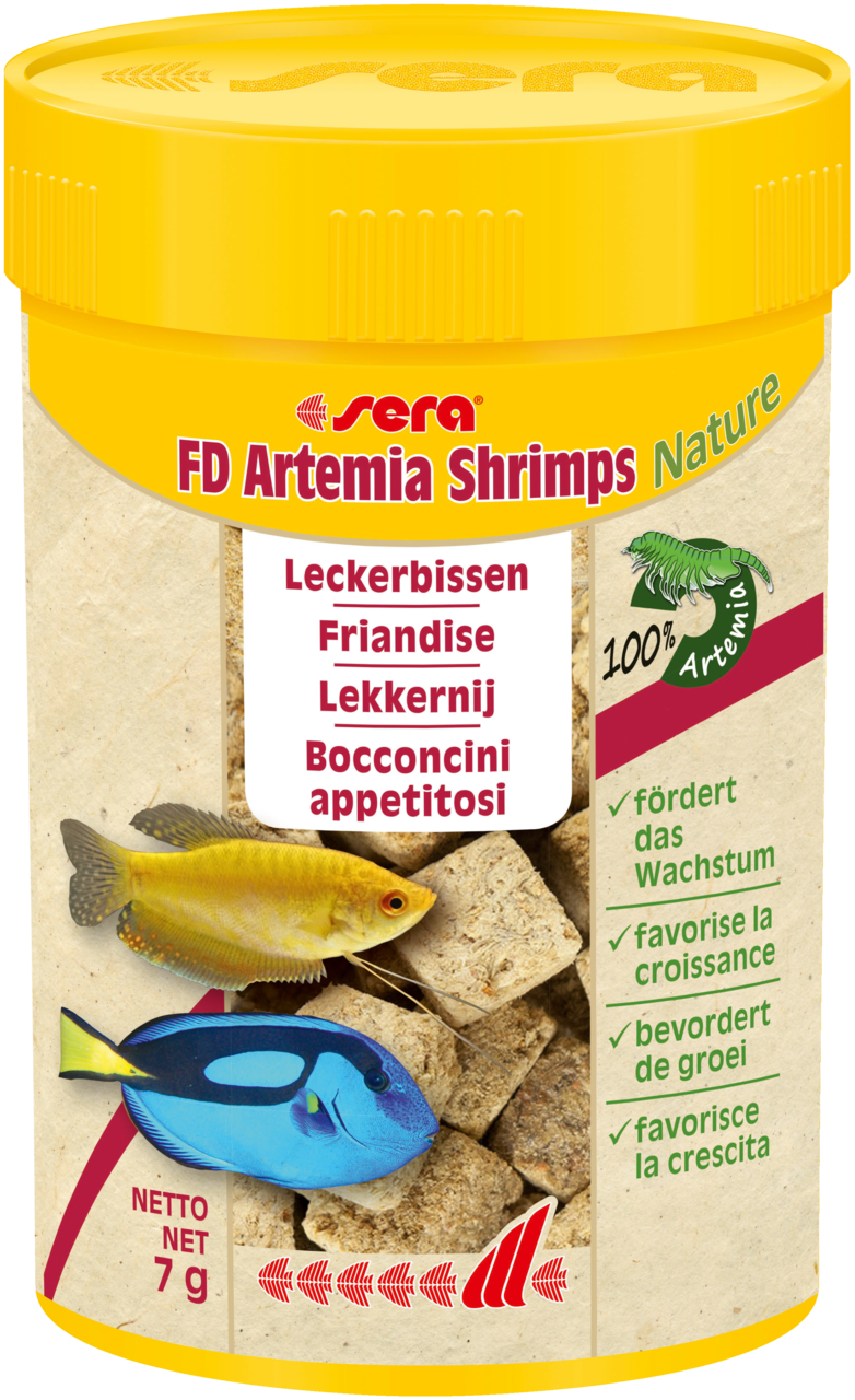 Sera FD Artemia Shrimps Nature Balık Yemi 100 ml