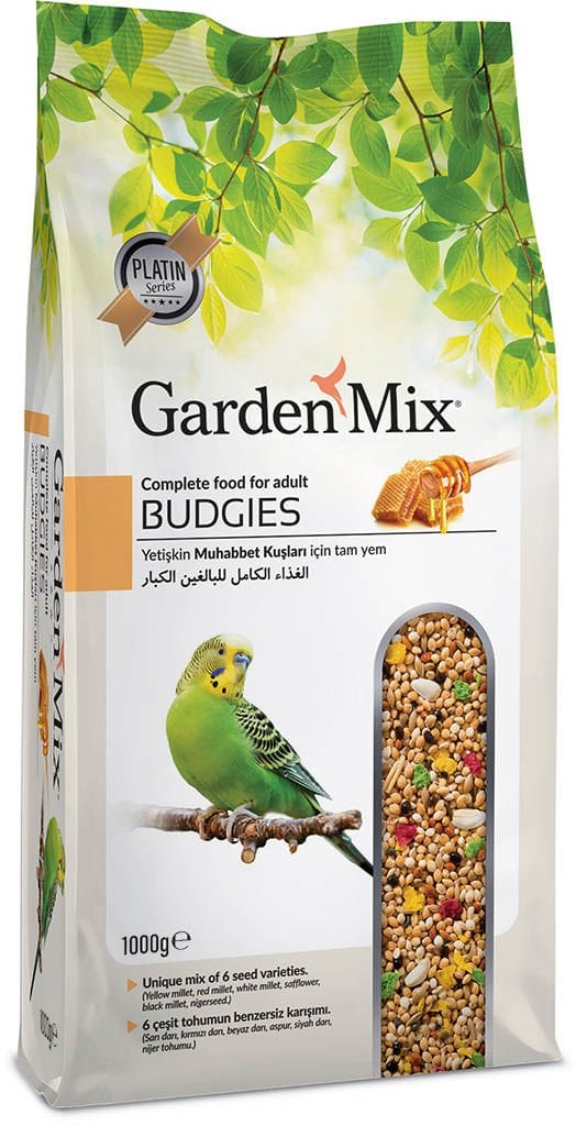 Garden Mix Platin Ballı Muhabbet Kuş Yemi 1 Kg