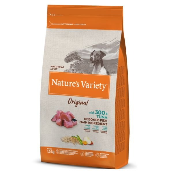 Nature's Variety Original Küçük Irk Ton Balıklı Yetişkin Köpek Maması 1,5 Kg