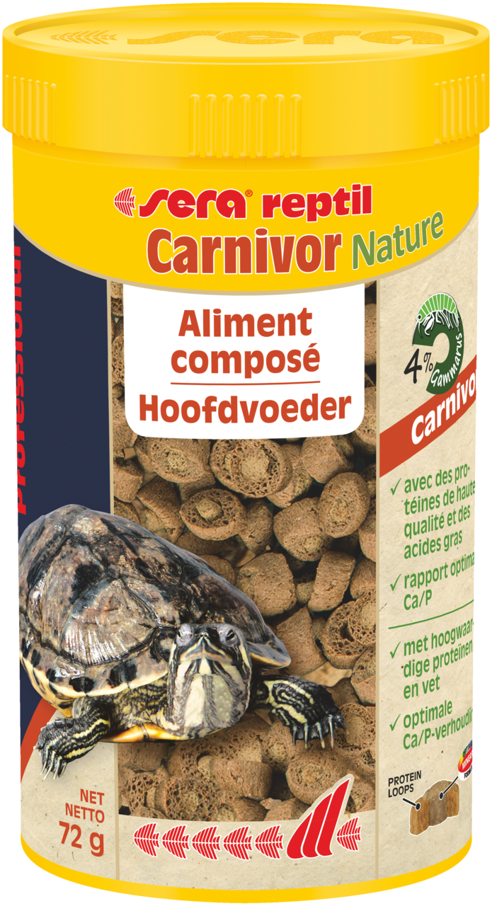 Sera Reptil Professional Carnivor Nature Etçil Sürüngen Yemi 250 ml