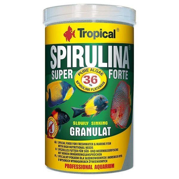 Tropical Spirulina Super Forte Granulat Balık Yemi 100 ml