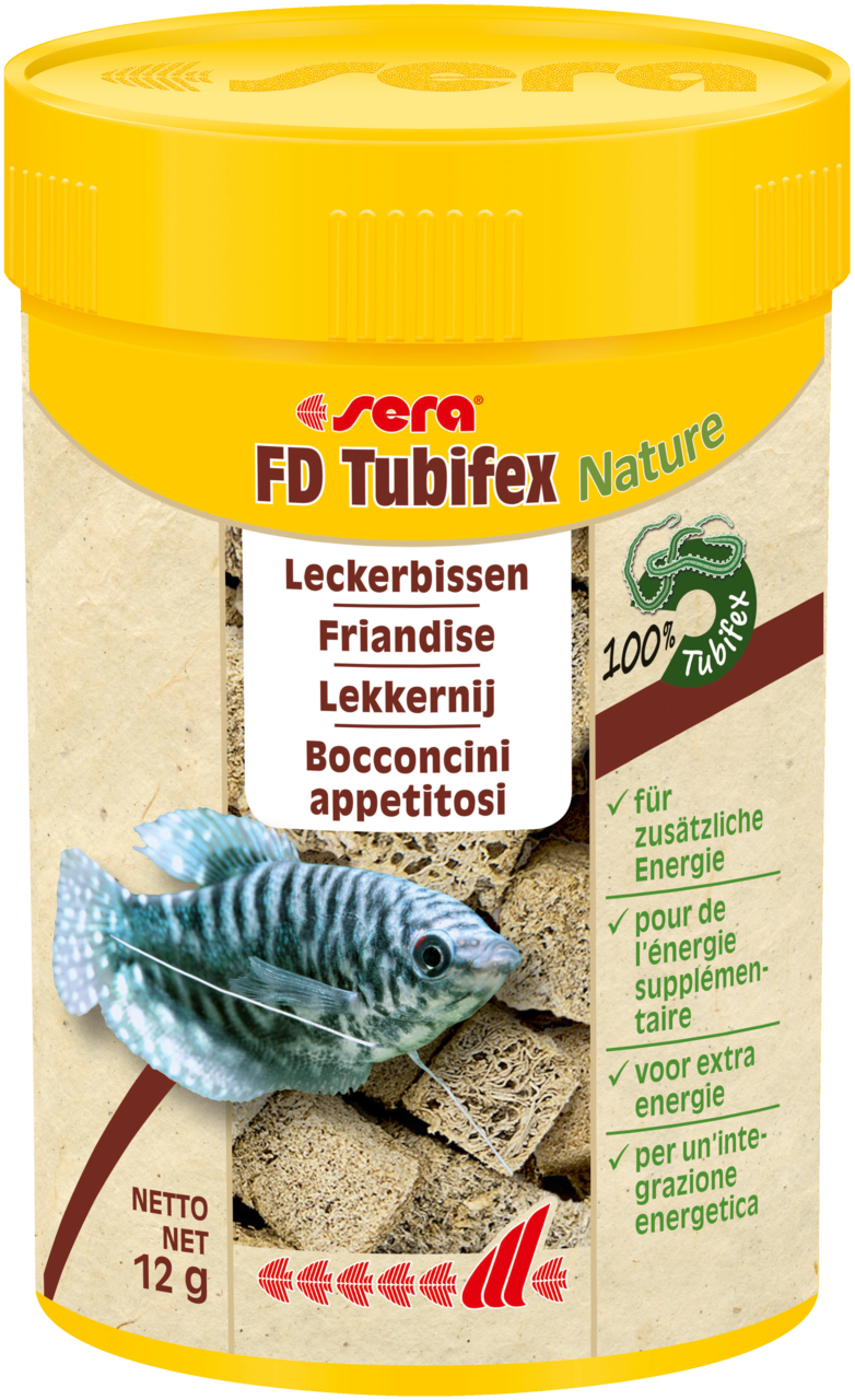 Sera FD Tubifex Nature (Kurt) 100 ml