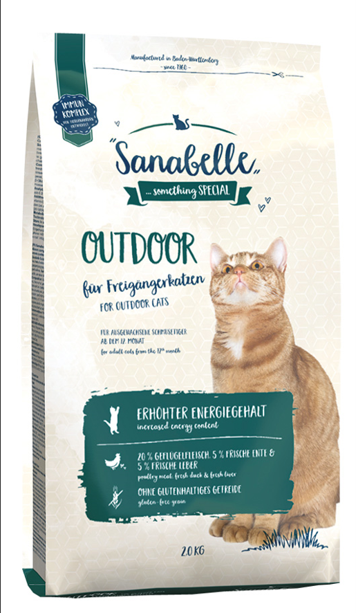 Sanabelle Outdoor Serbest Dolaşan Yetişkin Kedi Maması 2 Kg