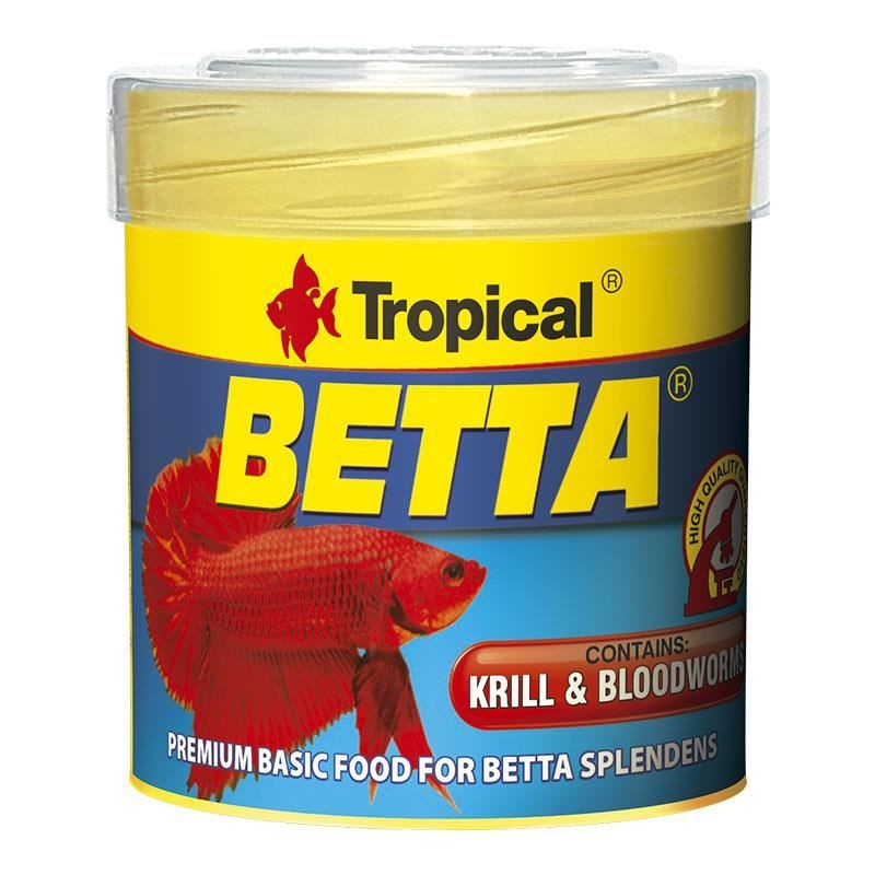 Tropical Betta Krill Bloodworms Balık Yemi 50 ml