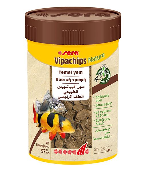 Sera Vipachips Nature Balık Yemi 100 ml