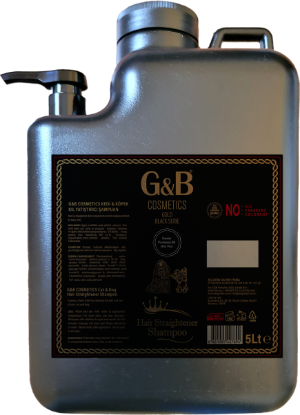 G&B Kıl Yatıştırıcı Pet Şampuan 5 Lt