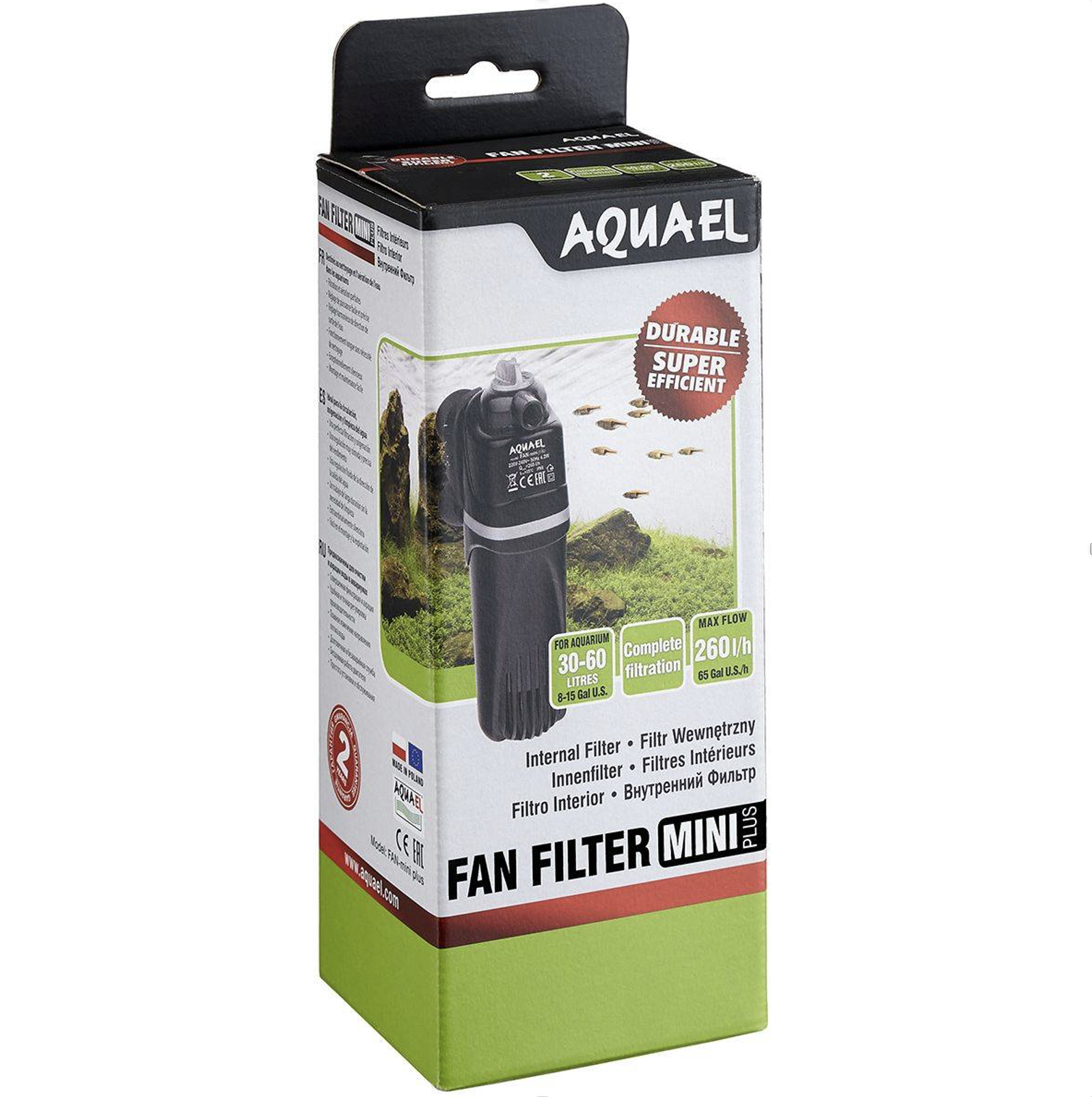 Aquael Fan Filter Mini Plus Akvaryum İç Filtresi
