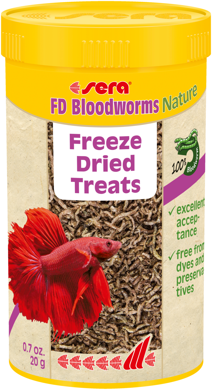 Sera FD Bloodworms (Kan Kurdu) 250 ml