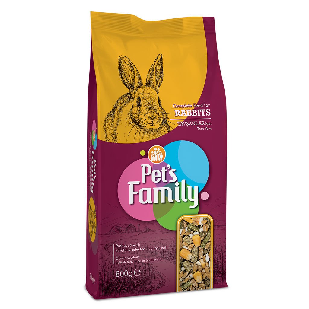 Pet’s Family Tavşan Yemi 800 Gr